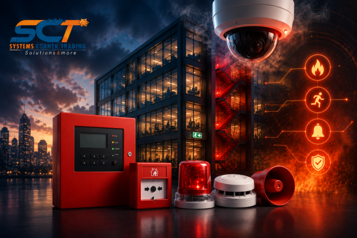 Intelligent Fire Alarm & Life Safety Systems protecting modern commercial buildings