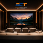 Luxury Home Cinema by Systems Corner Trading in Saudi Arabia
